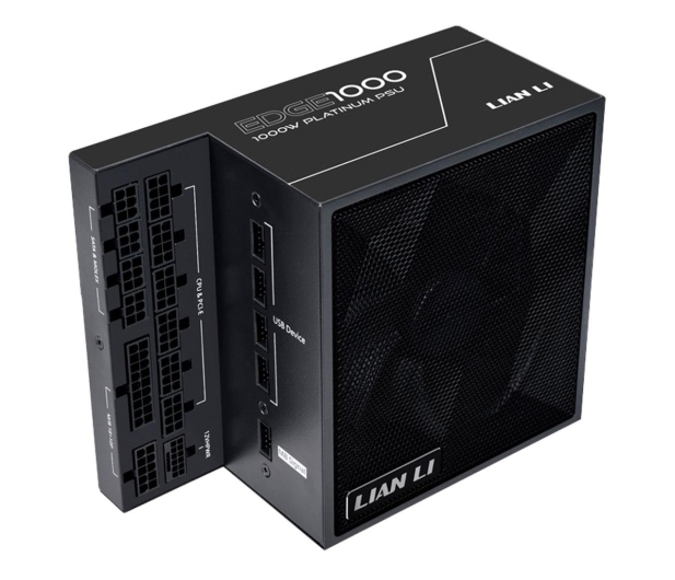 LIAN LI EDGE EG 1000W 80 Plus Platinum ATX 3.1 EG1000 Black - 1279093 - zdjęcie 4